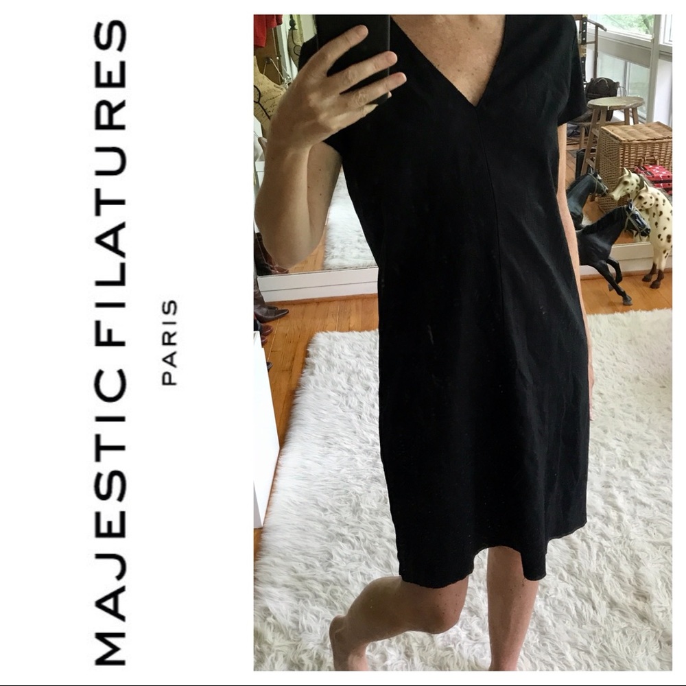 Majestic Filatures Paris Cotton/Linen Dress